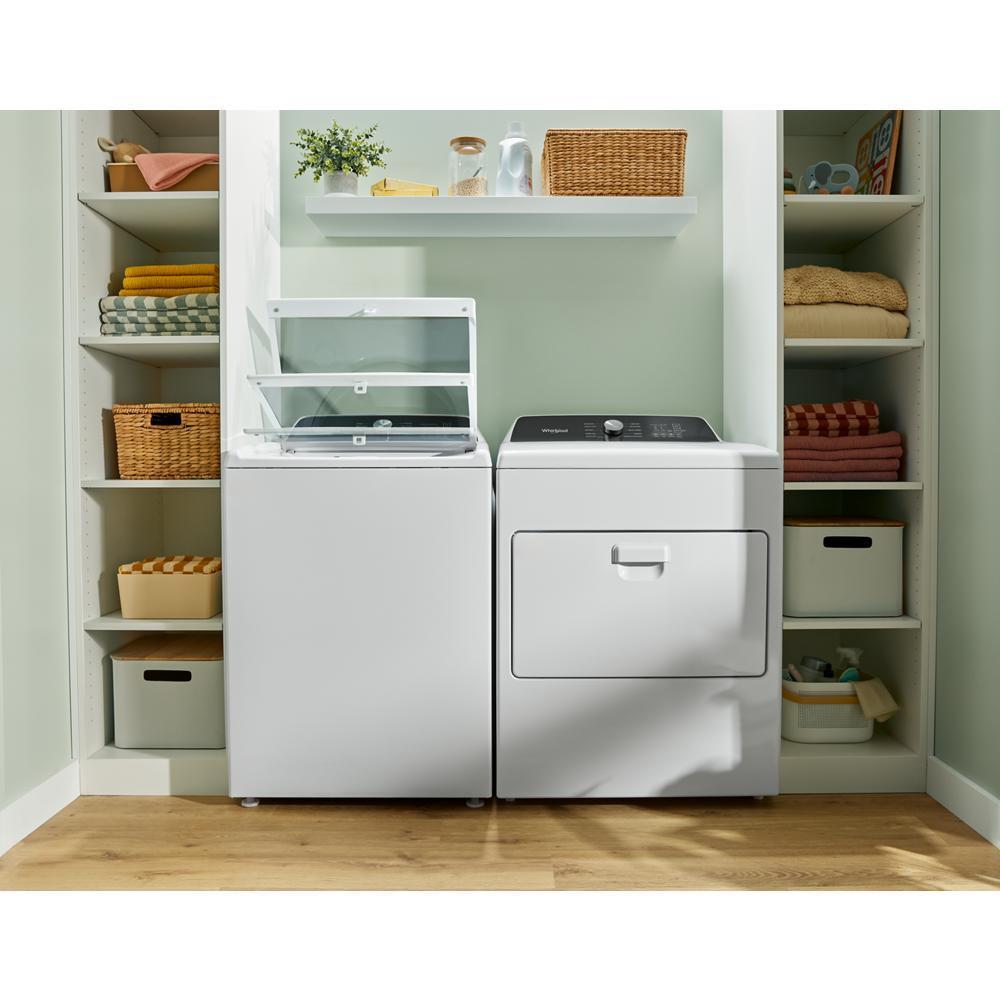 Whirlpool WTW5025SW 4.5 Cu. Ft. Top Load Agitator Washer With Built-In Faucet