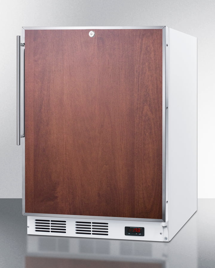 Summit VT65MLBIFRADA Ada Compliant Built-In Medical All-Freezer With Lock, Capable Of -25 C Operation; Door Accepts Panels