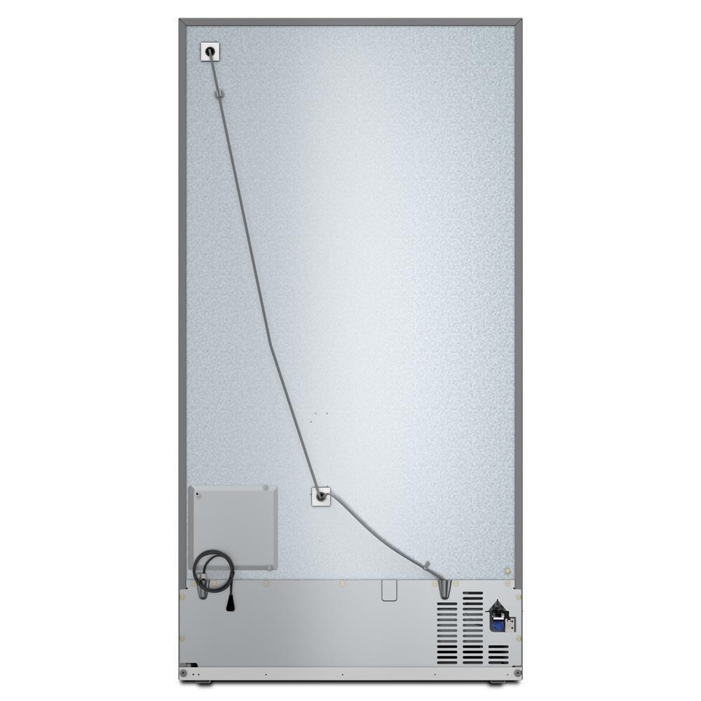 Maytag MRSF6636RZ 36-Inch Wide Full-Depth Side-By-Side Refrigerator With Arctic Blue Interior - 28.3 Cu. Ft.