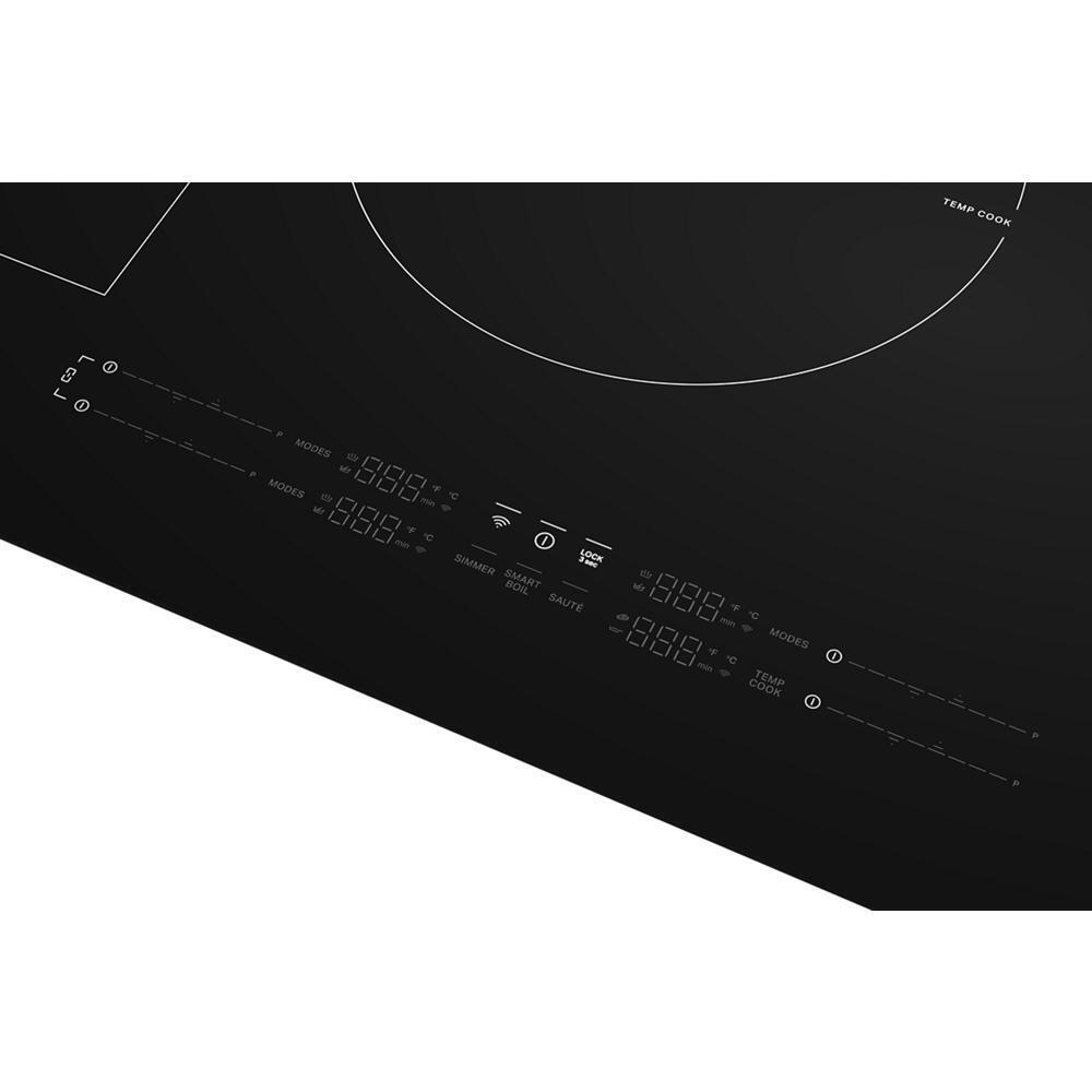 Whirlpool WCIT7530SB 30" Intelligent Induction Cooktop With Temp Cook™ Technology And Wipeclean™ Coating