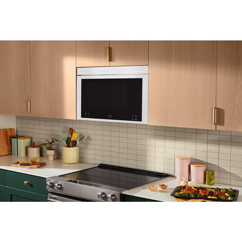 Kitchenaid KMMF530PWH Kitchenaid® Multifunction Over-The-Range Oven With Flush Built-In Design
