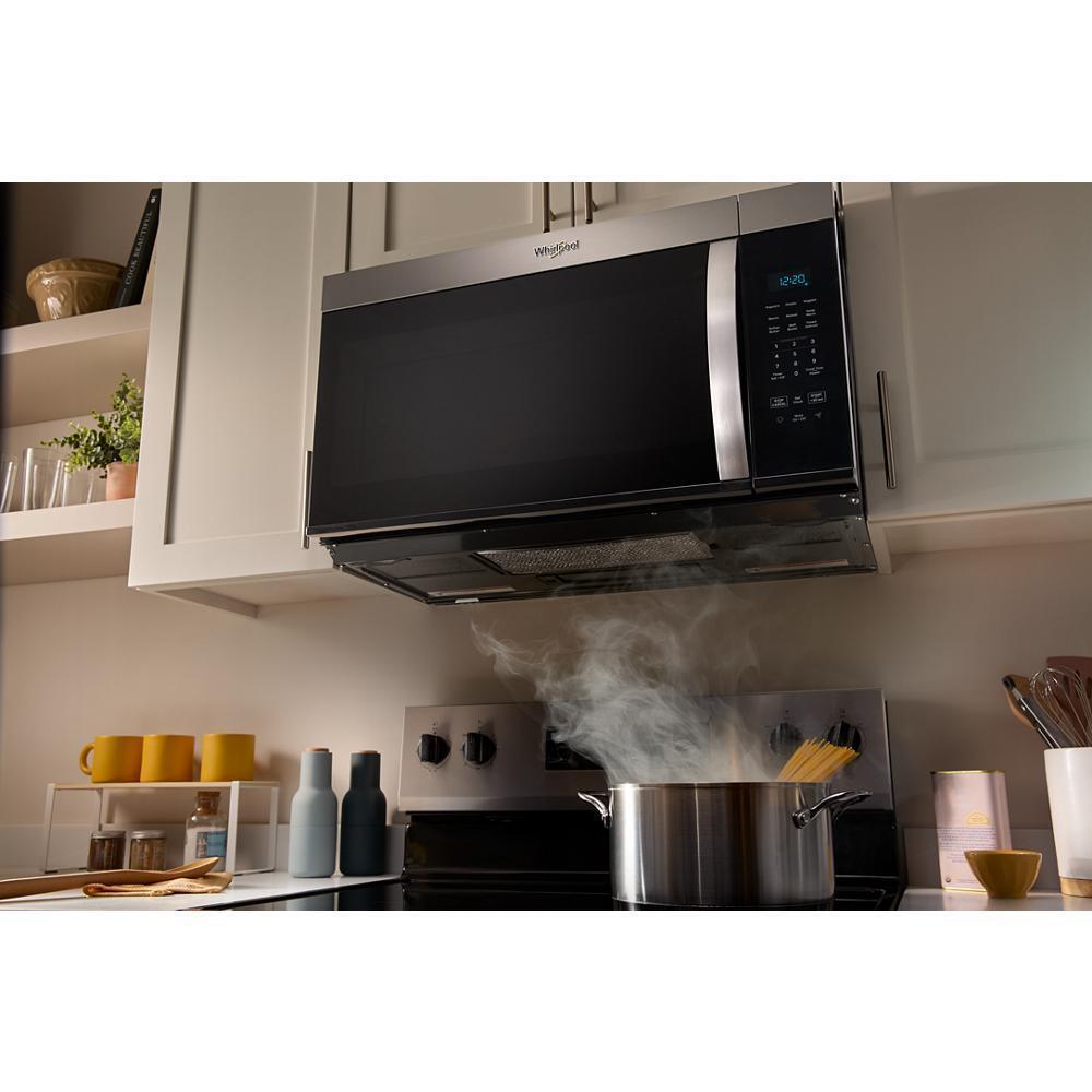 Whirlpool WMMS3130RS 30 W 1.7 Cu. Ft Over The Range Microwave With 1000-Watts Cooking Power