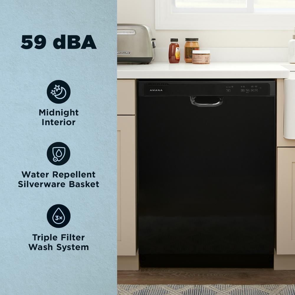 Amana ADFS2524RB Amana® Dishwasher With Midnight Interior
