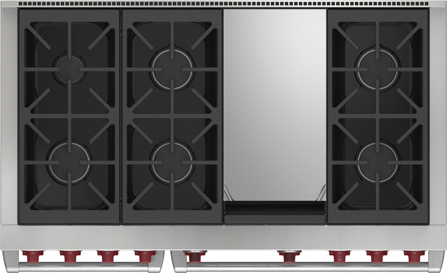 Wolf DF48650GWHP 48" Dual Fuel Range - 6 Burners And Infrared Griddle
