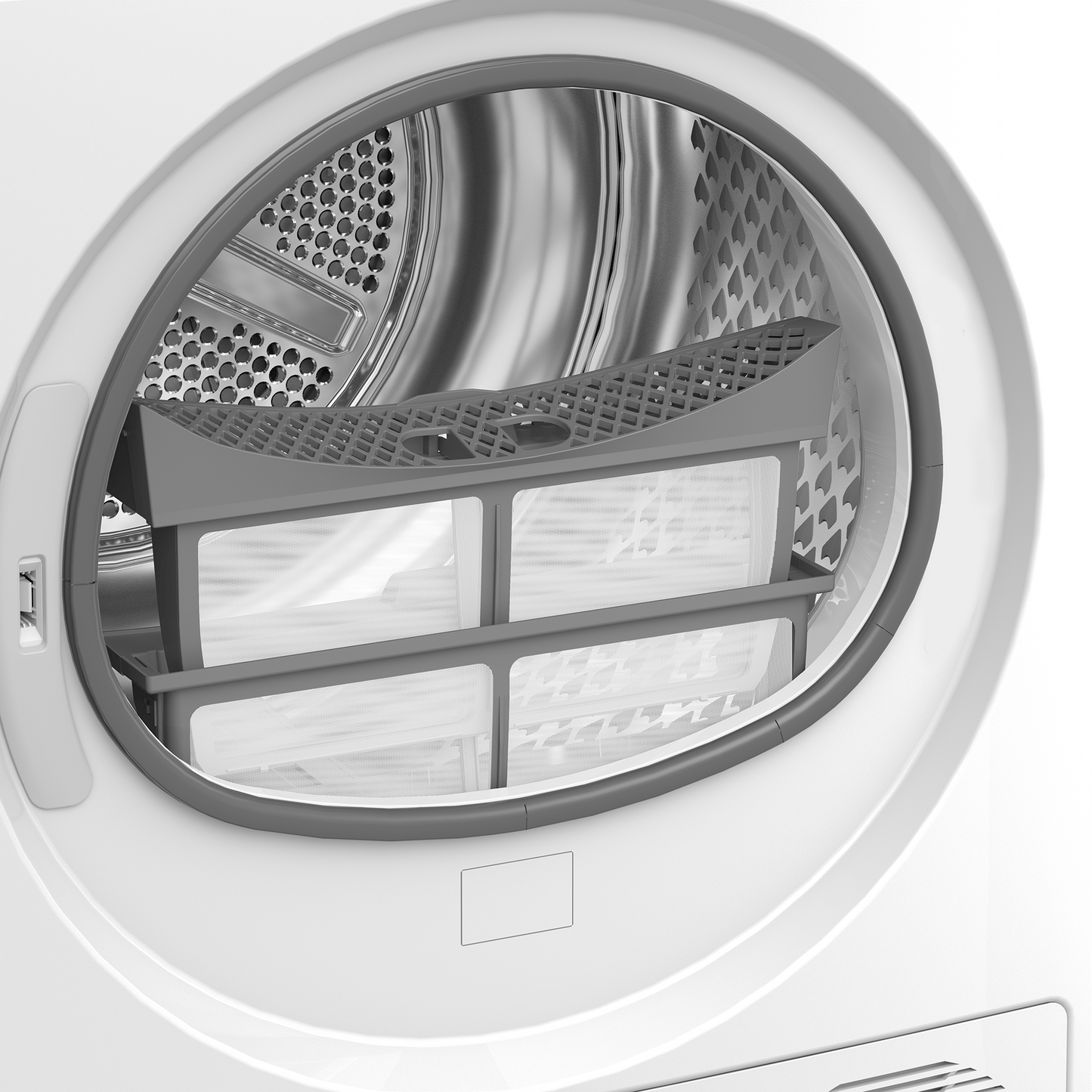 Beko HPD24414W 24" Heat Pump Ventless Front Load Dryer