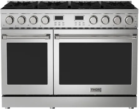 Thor Kitchen ARG48 Thor Kitchen 48-Inch Gas Range - Contemporary Professional - Arg48
