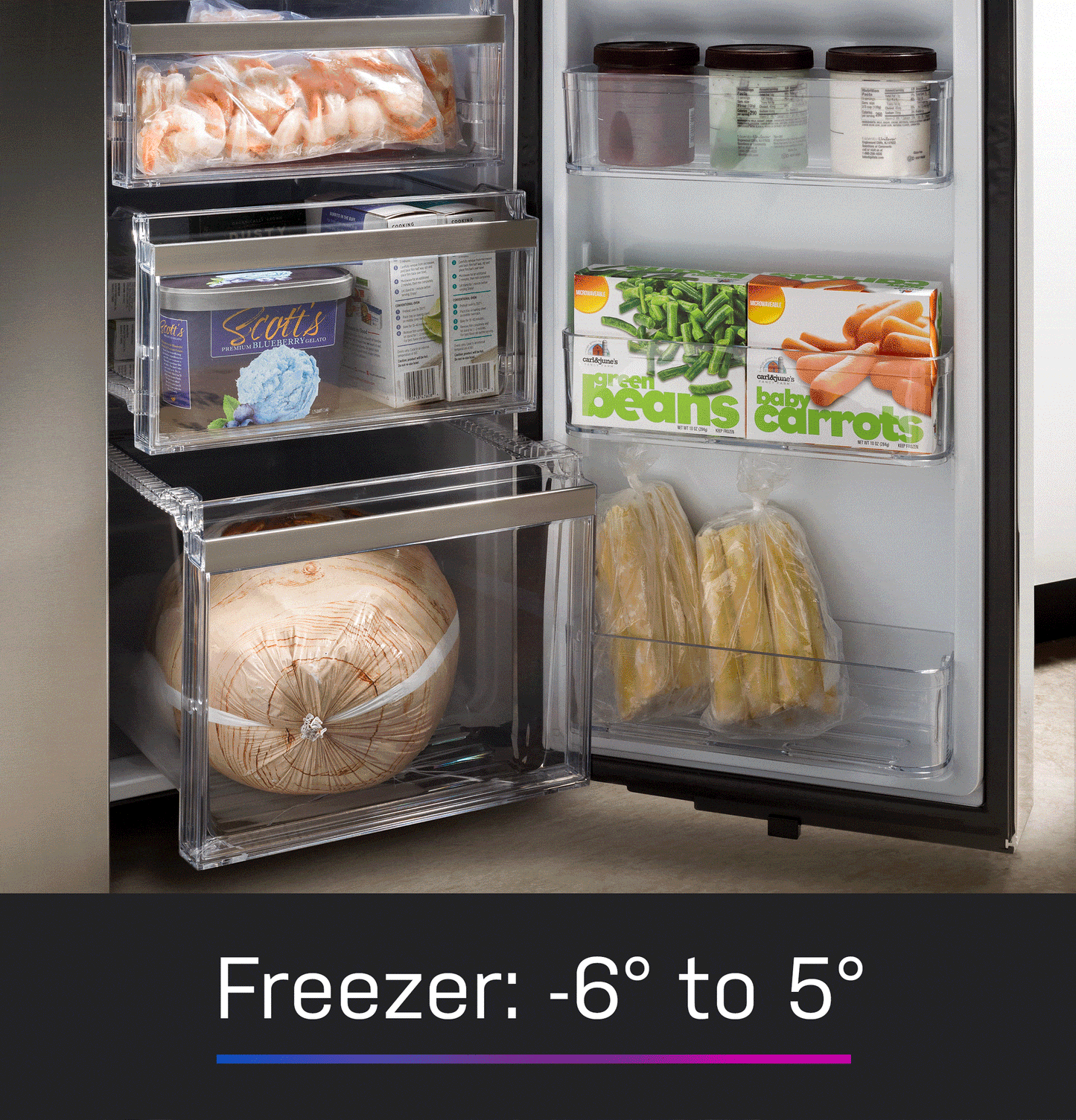 Ge Appliances PAE28BYTFS Ge Profile&#8482; Energy Star® 28.3 Cu. Ft. Quad-Door Refrigerator With Dual-Dispense Autofill Pitcher