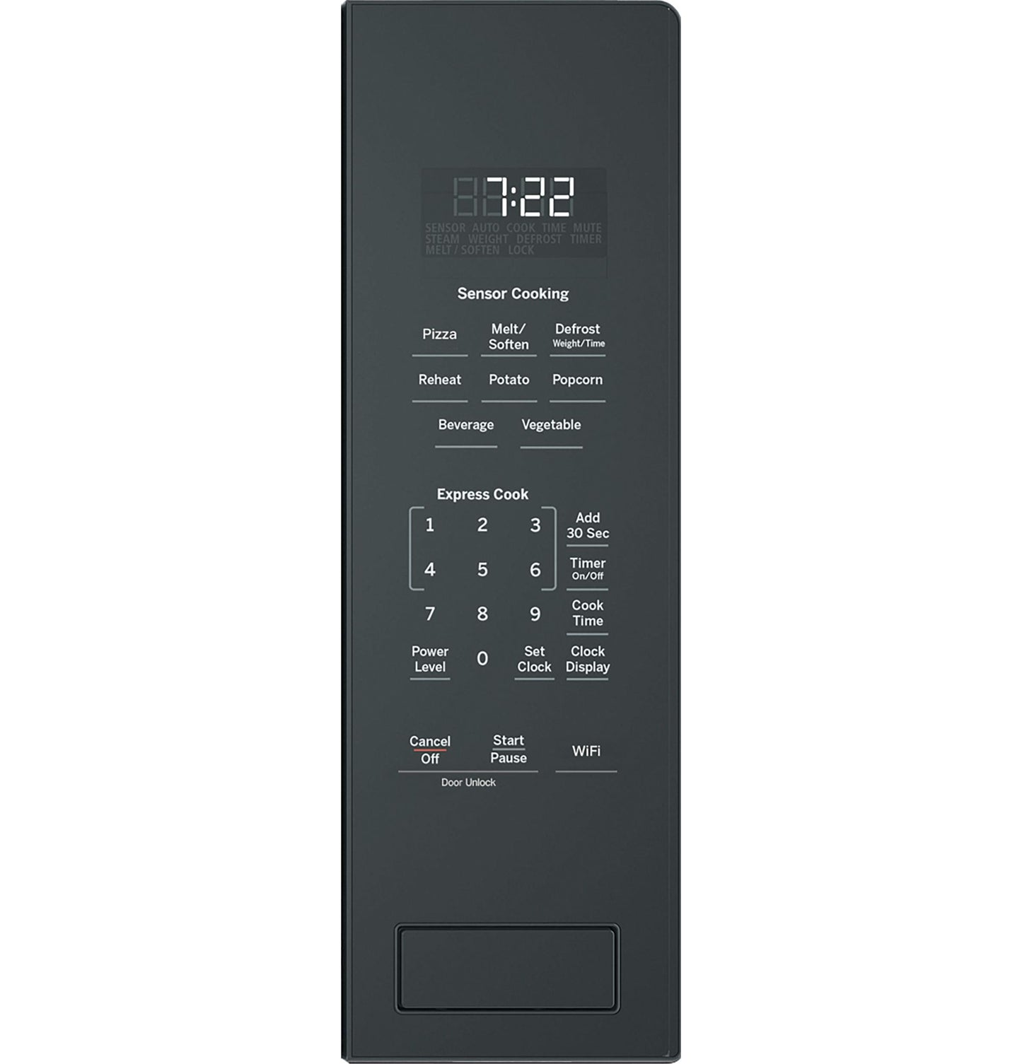 Ge Appliances PCWK22U1WBB Ge Profile&#8482; 2.2 Cu. Ft. Built-In Sensor Microwave Oven