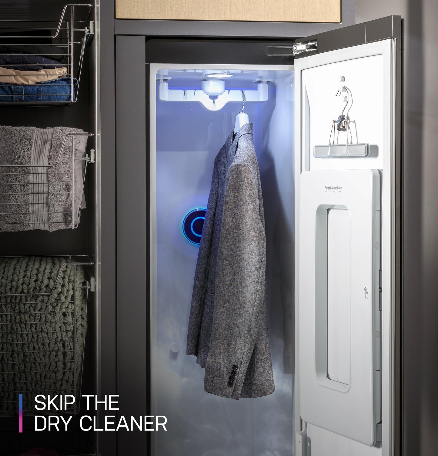 Ge Appliances PFH18HSPVMC Ge Profile&#8482; Steam Closet With Fabric Refresh