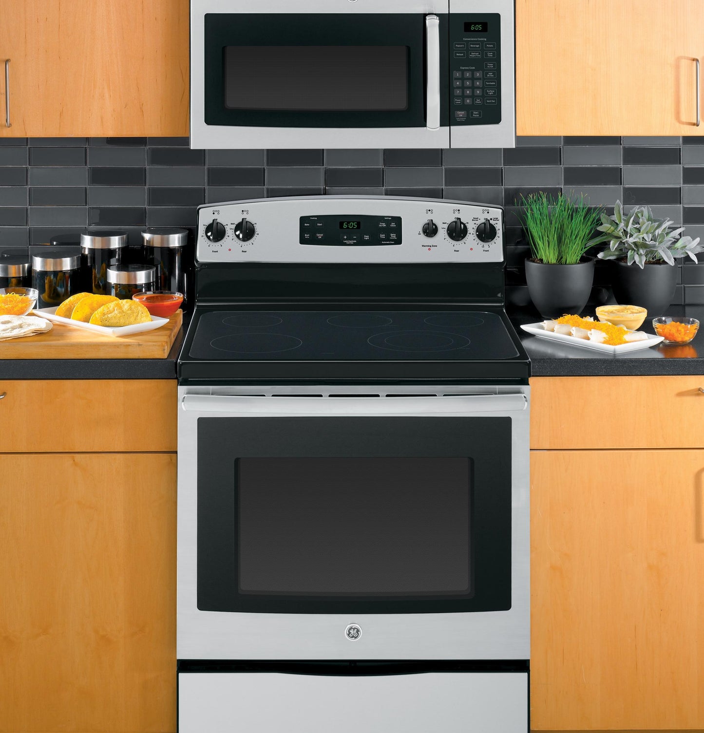 Ge Appliances JVM3160RTSS Ge® 1.6 Cu. Ft. Over-The-Range Microwave Oven