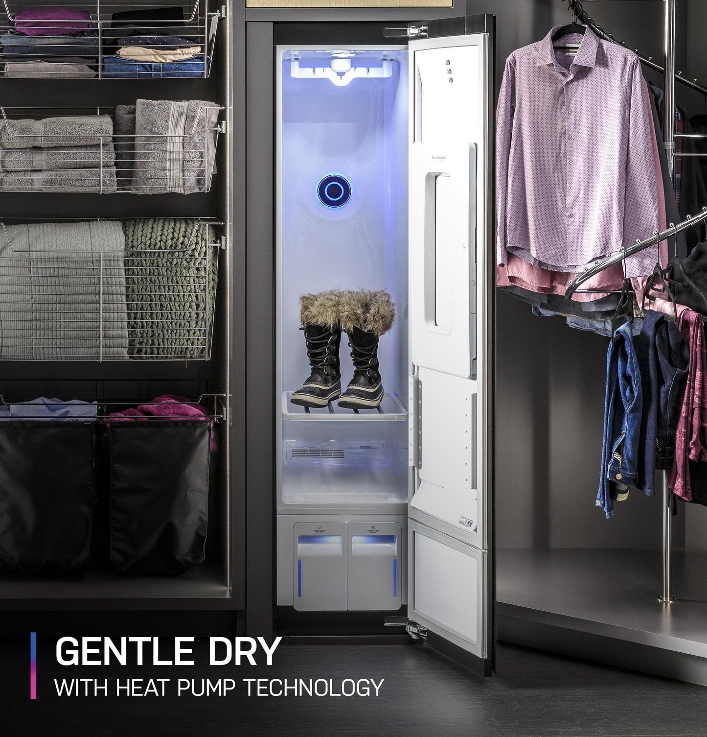 Ge Appliances PFH18HSPVMC Ge Profile&#8482; Steam Closet With Fabric Refresh