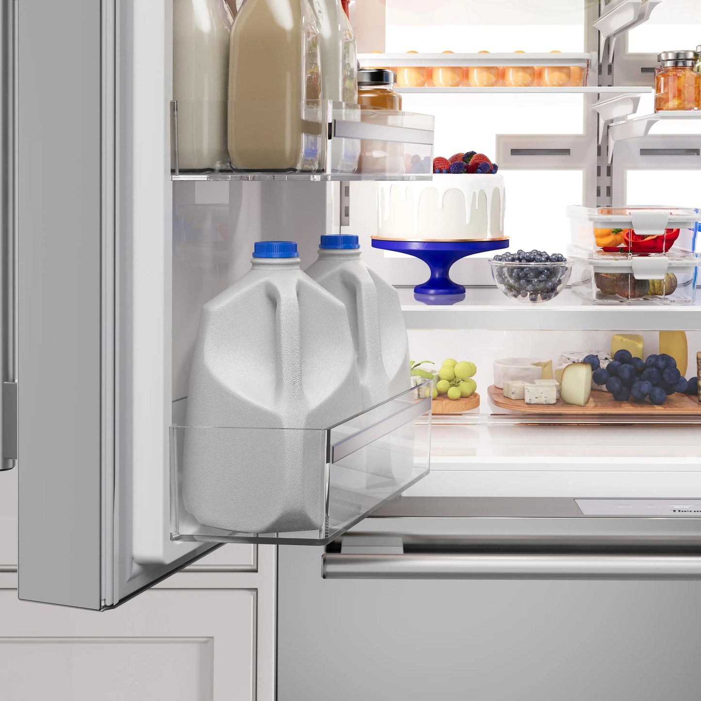 Thermador T36FL810NS Masterpiece® Freestanding French Door Bottom Mount Refrigerator 36'' Masterpiece® Stainless Steel
