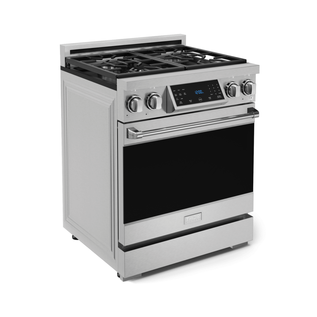 Thor Kitchen RSG30LP 30 Inch Professional Lp Range With Tilt Panel Touch Control In Stainless Steel Gordon Ramsay Series - Rsg30Lp