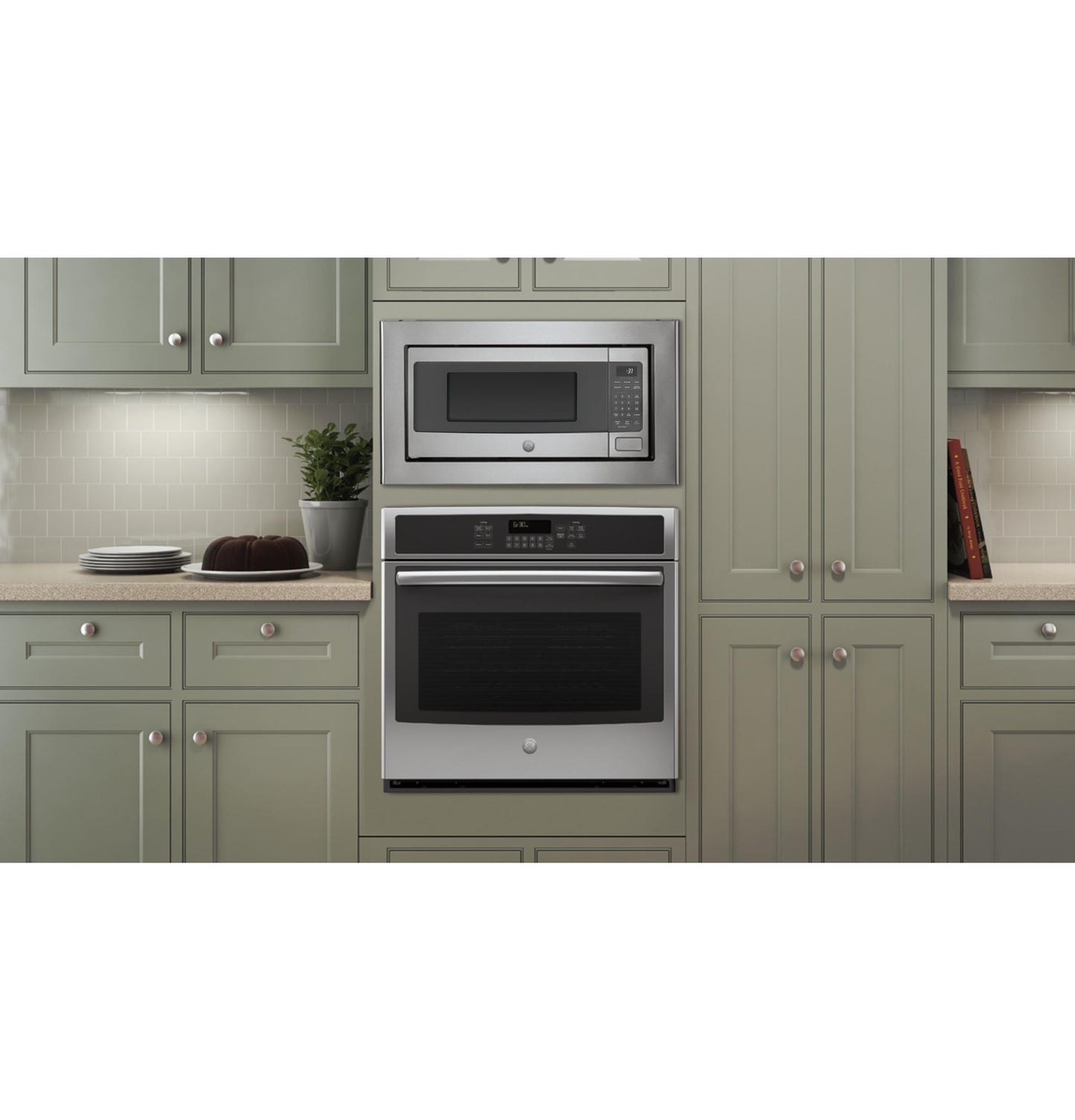 Ge Appliances PCHK11S1WSS Ge Profile&#8482; 1.1 Cu. Ft. Countertop Microwave Oven