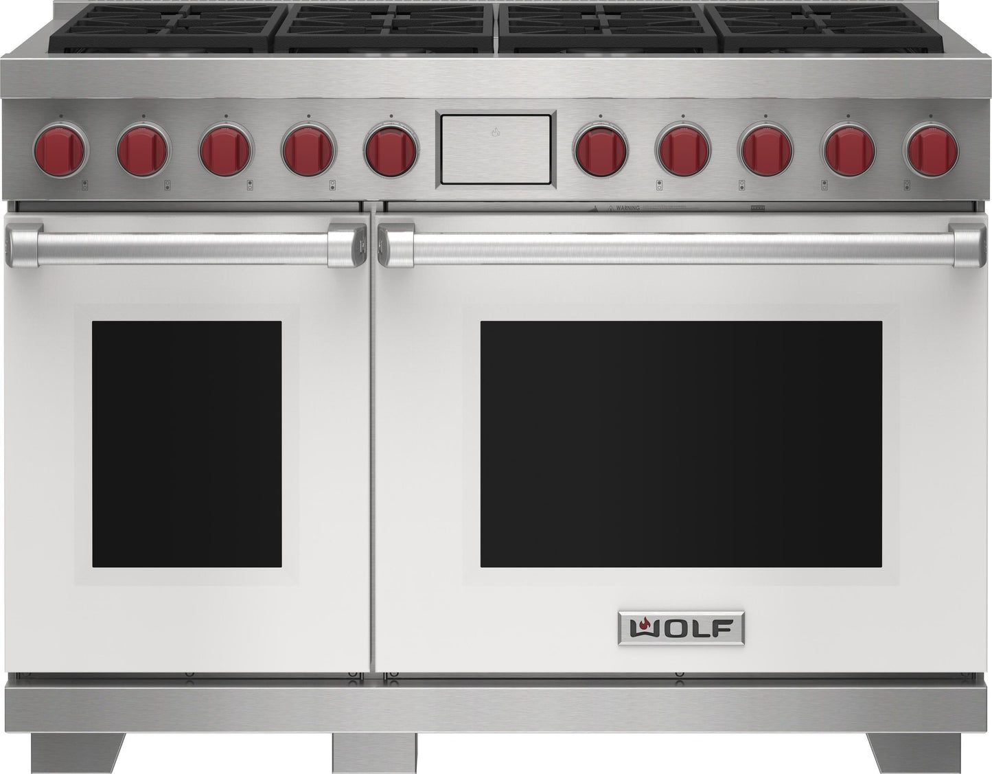 Wolf DF48850BKPLP 48" Dual Fuel Range - 8 Burners