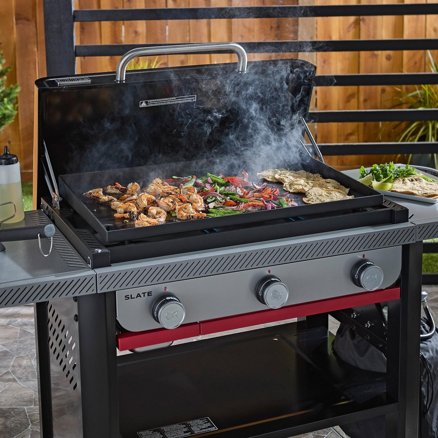 Weber 1501345 Slate® 28" Rust-Resistant Griddle - Black