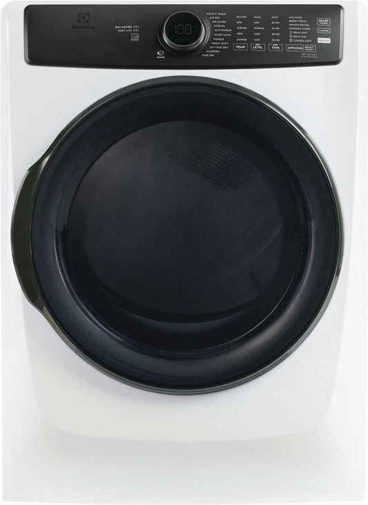 Electrolux ELFG7738AW Electrolux Front Load Perfect Steam&#8482; Gas Dryer With Luxcare® Dry And Instant Refresh - 8.0 Cu. Ft.
