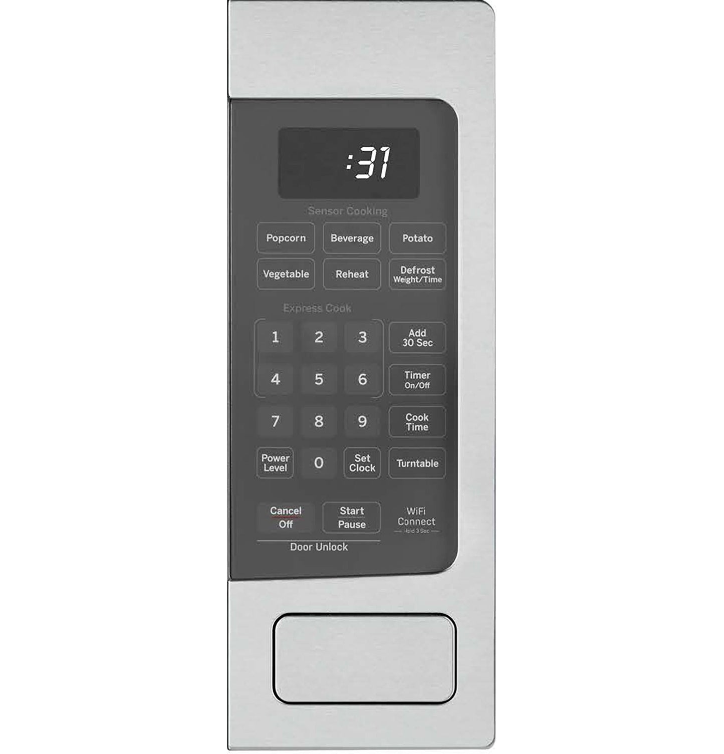 Ge Appliances PCHK11S1WSS Ge Profile&#8482; 1.1 Cu. Ft. Countertop Microwave Oven