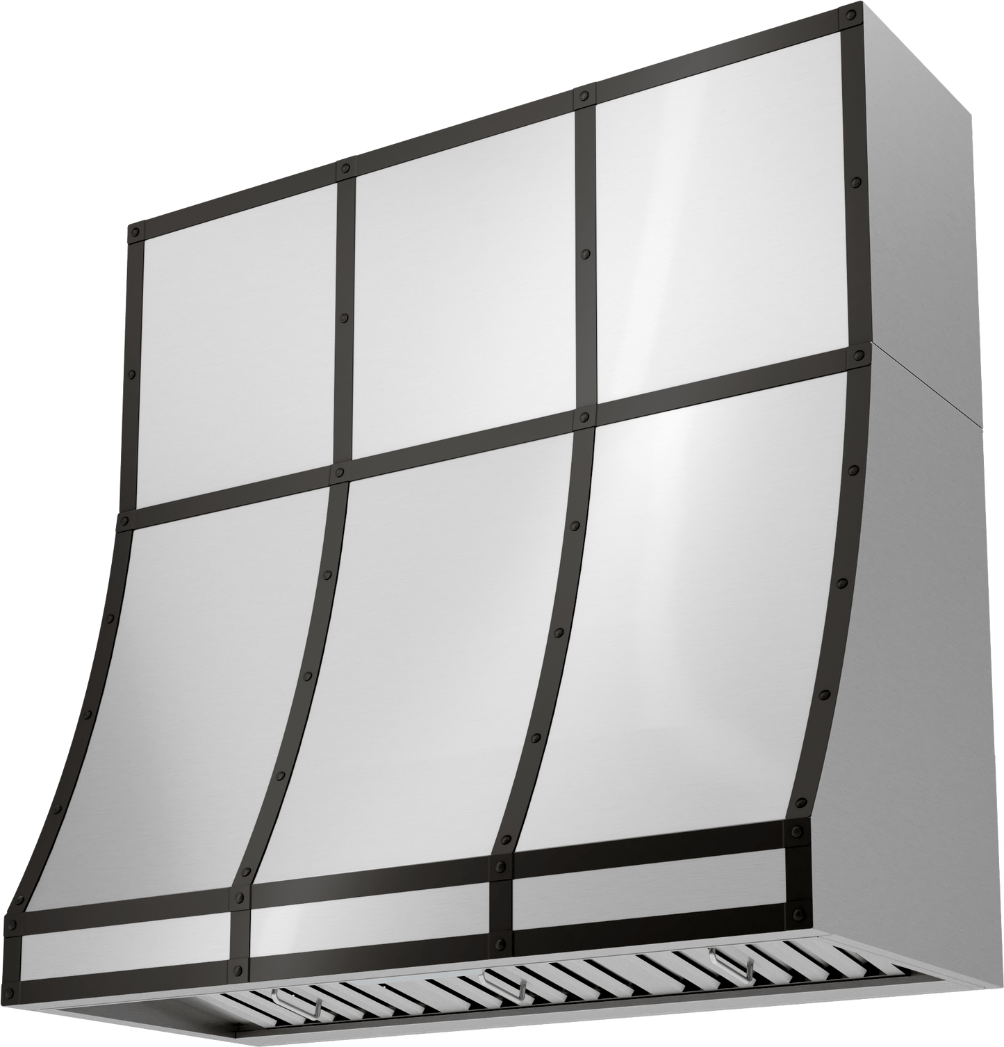 Zephyr BKDC14818AMB Duct Cover Banding Kit, 48In X 18In, Matte Black