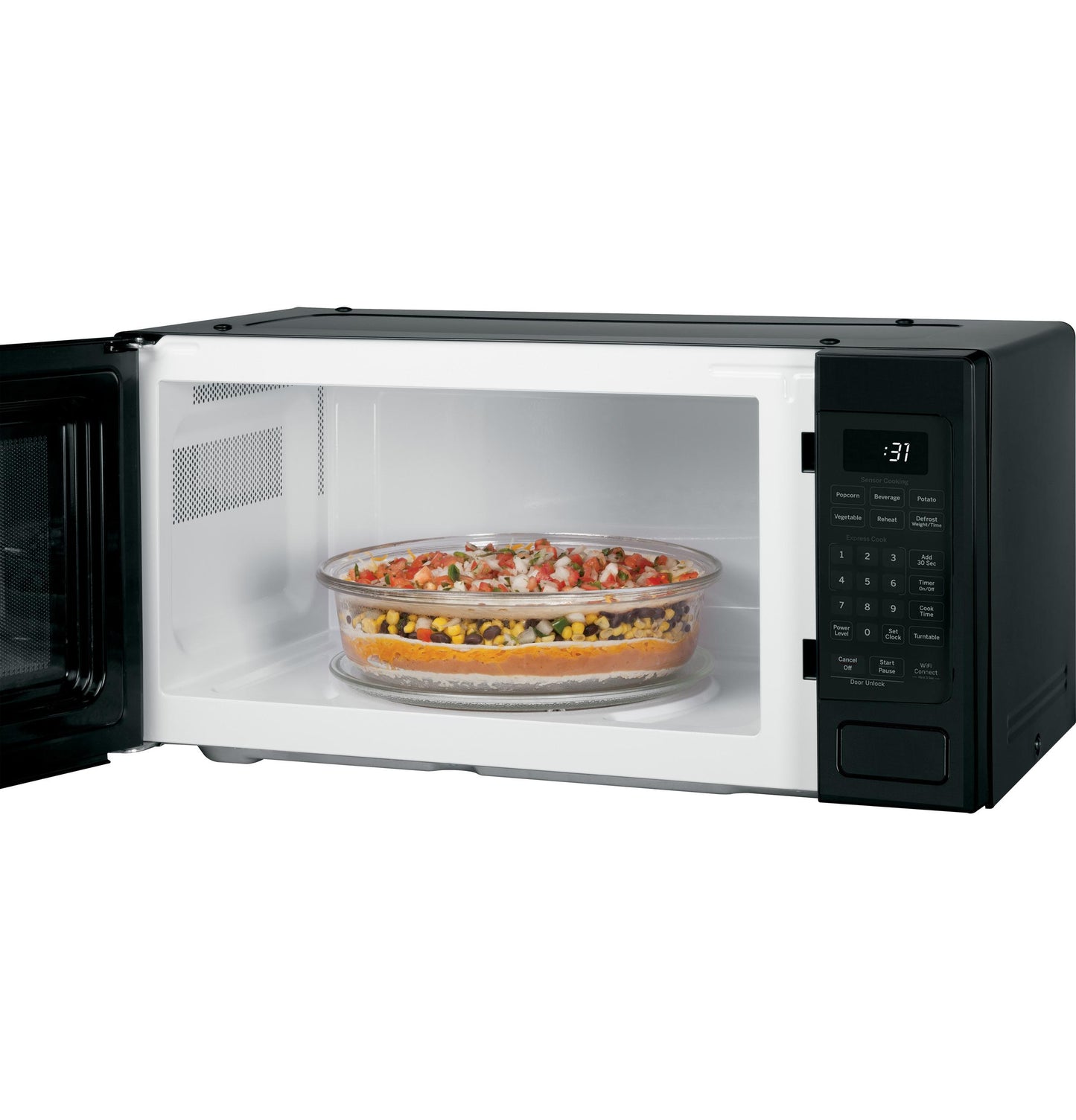 Ge Appliances PCHK11S1WBB Ge Profile&#8482; 1.1 Cu. Ft. Countertop Microwave Oven
