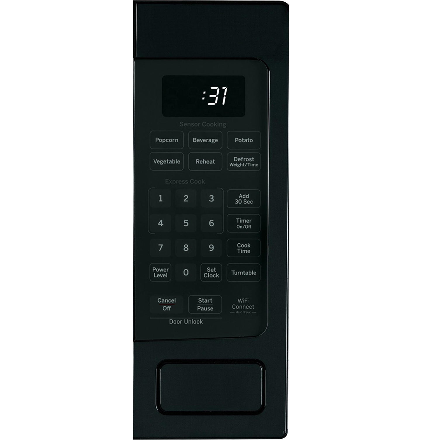 Ge Appliances PCHK11S1WBB Ge Profile&#8482; 1.1 Cu. Ft. Countertop Microwave Oven