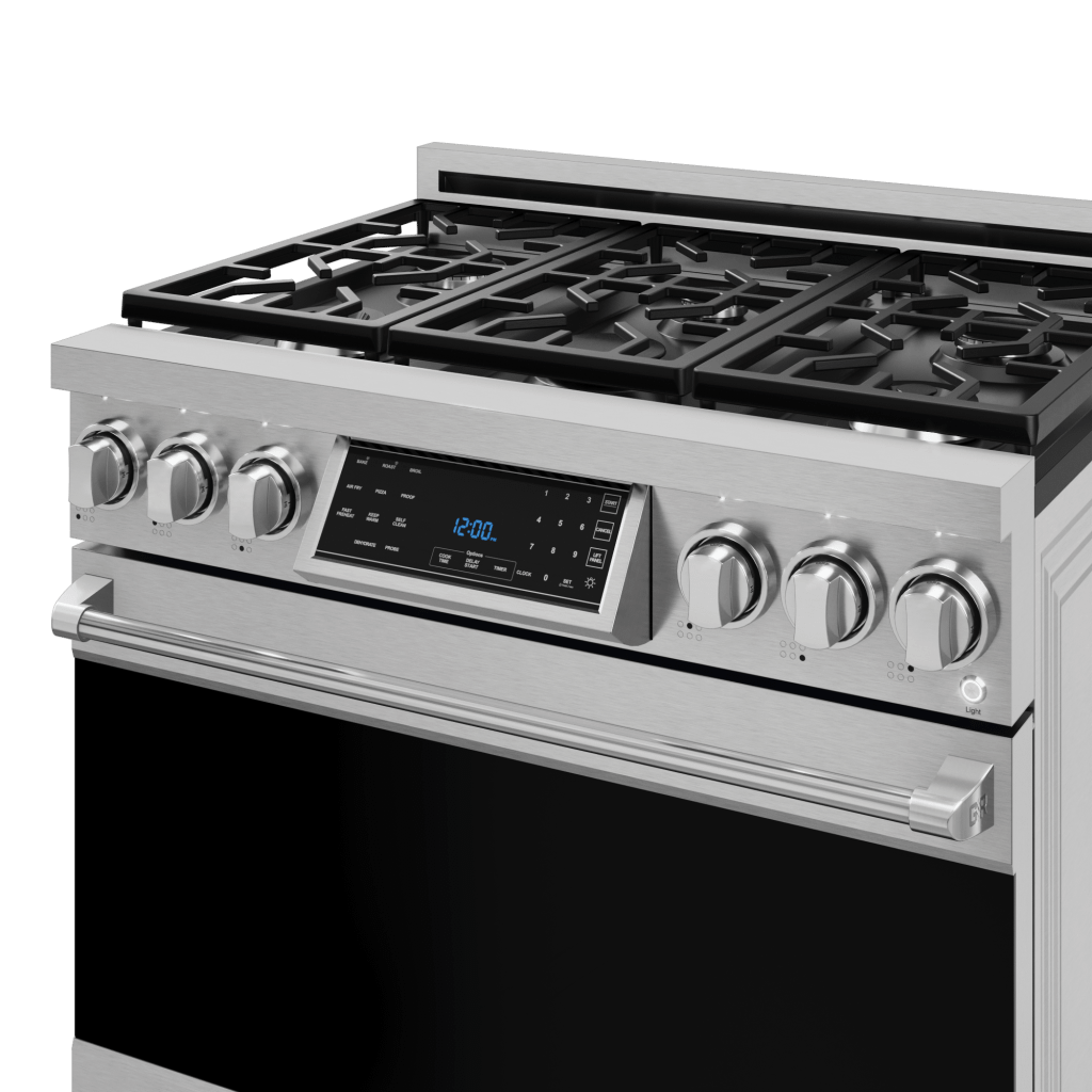 Thor Kitchen RSG36LP 36 Inch Professional Lp Range With Tilt Panel Touch Control In Stainless Steel Gordon Ramsay Series - Rsg36Lp