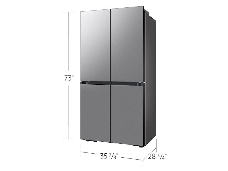 Samsung RM80F23VMR Bespoke 23 Cu. Ft. Counter Depth 4-Door French Door Refrigerator With Ai Hybrid Cooling & Beverage Center&#8482; In Stainless Steel