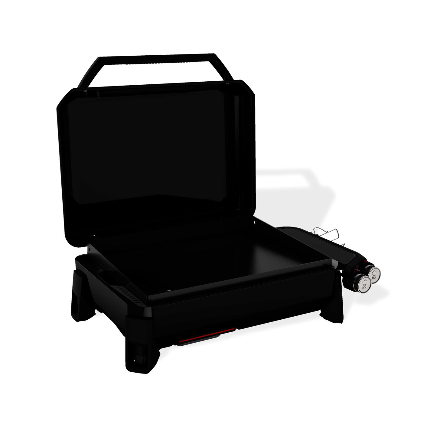 Weber 1500532 Slate® 22 Rust-Resistant Tabletop Griddle - Black