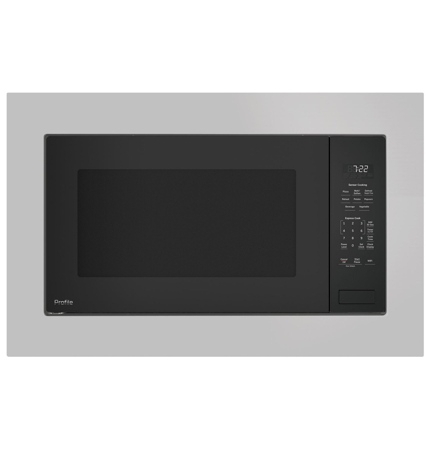Ge Appliances PCWK22U1WDD Ge Profile&#8482; 2.2 Cu. Ft. Built-In Sensor Microwave Oven