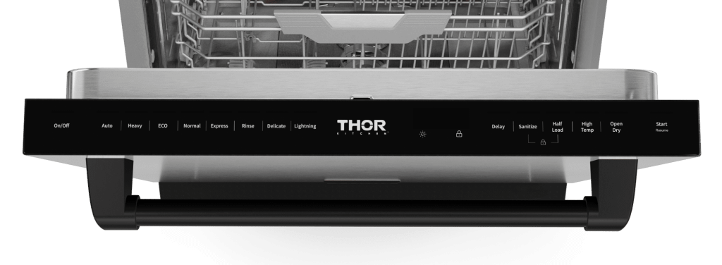 Thor Kitchen DW24X8BA99BLK 24 Inch Dishwasher Stainless Steel/Black Gordon Ramsay Series - Dw24X8Ba99-Blk