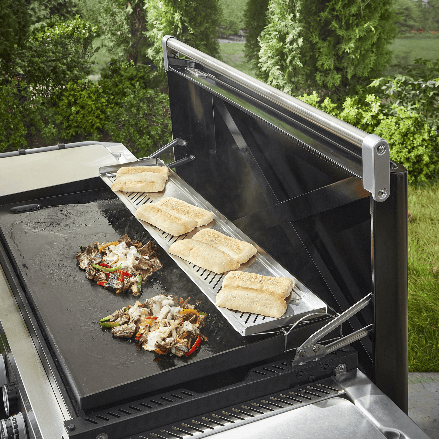 Weber 3400165 Dual-Level Warming Rack