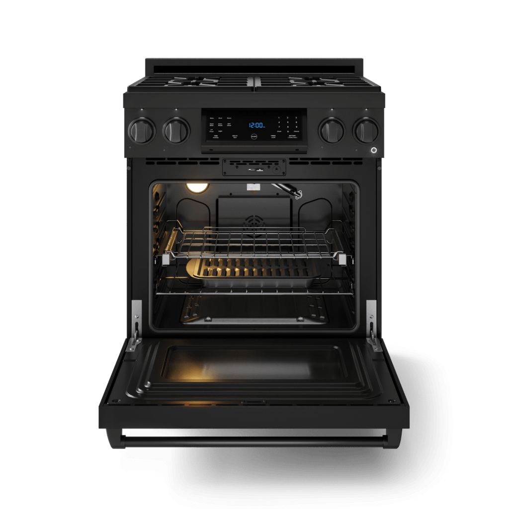 Thor Kitchen RSG30BLP 30 Inch Professional Lp Range With Tilt Panel Touch Control In Matte Black Gordon Ramsay Series - Rsg30Blp
