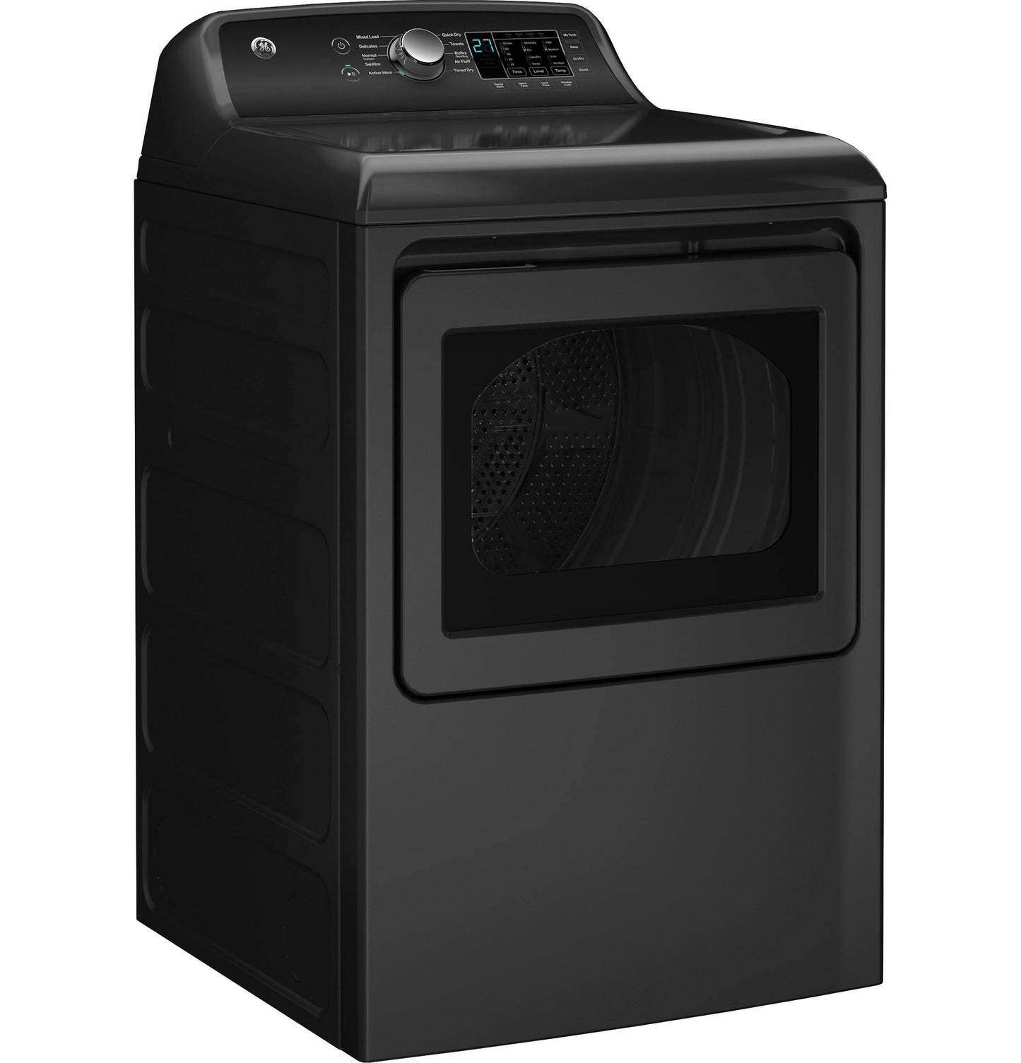 Ge Appliances GTD58EBPVDG Ge® 7.4 Cu. Ft. Capacity Electric Dryer With Up To 120 Ft. Venting And Sensor Dry
