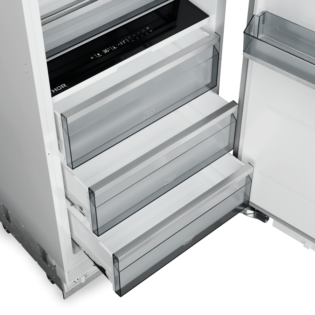 Thor Kitchen XRF30CRFSS Thor Kitchen 30-Inch Panel Ready Built-In Refrigerator Column - Xrf30Crf-Ss
