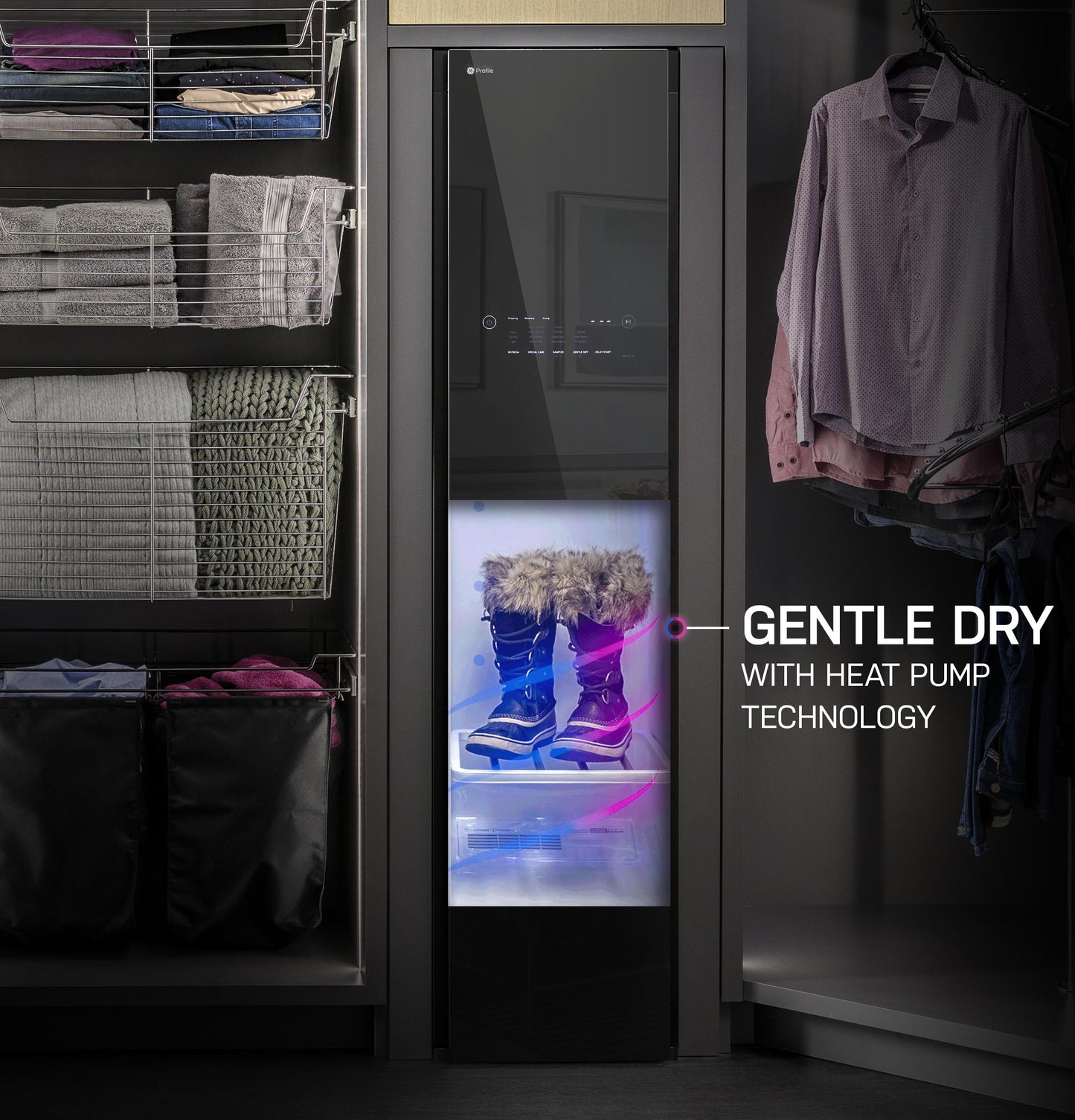 Ge Appliances PFH18HSPVMC Ge Profile&#8482; Steam Closet With Fabric Refresh