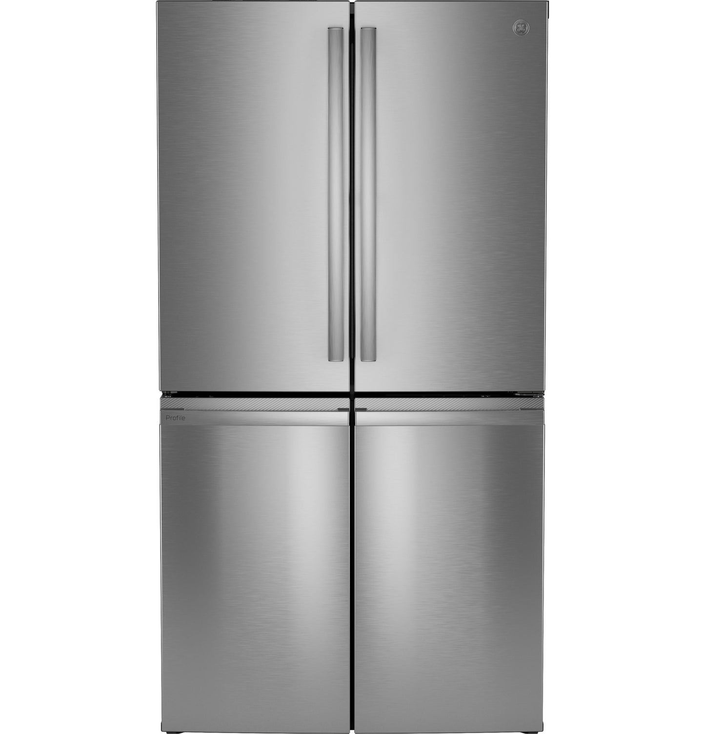 Ge Appliances PHD23BYWFS Ge Profile&#8482; Energy Star® 22.9 Cu. Ft. Counter-Depth Quad-Door Refrigerator With Dual-Dispense Autofill Pitcher And Door In Door
