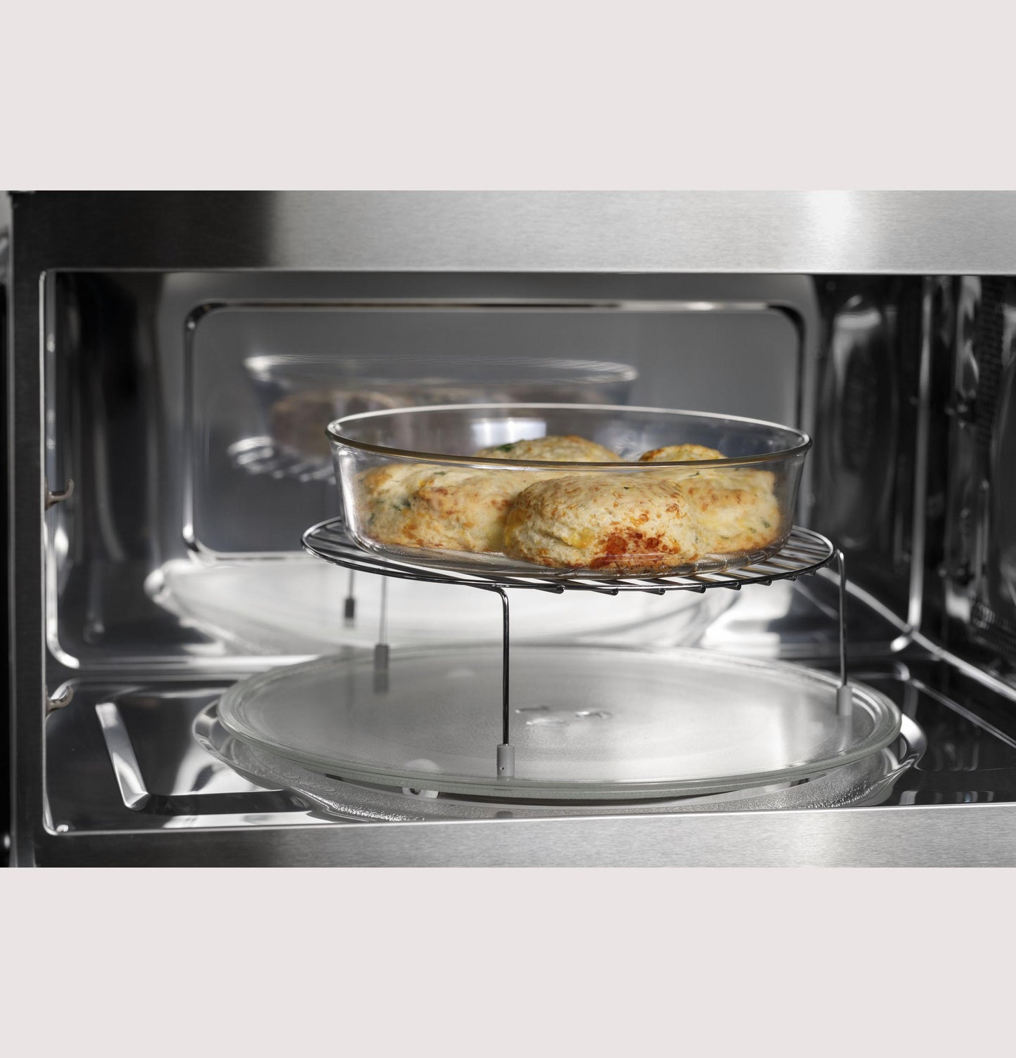 Ge Appliances PCWK15C1WSS Ge Profile&#8482; 1.5 Cu. Ft. Countertop Convection/Microwave Oven