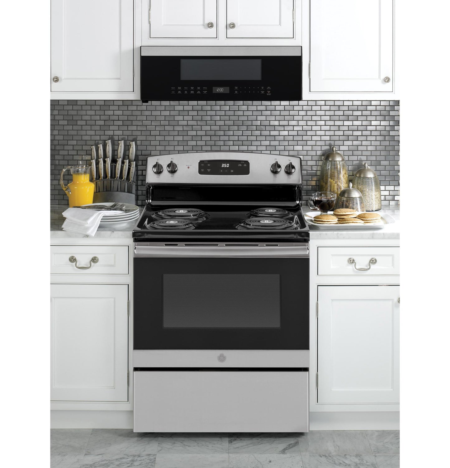 Cafe UVM9125STSS 1.2 Cu. Ft. Over-The-Range Low Profile Sensor Microwave Oven