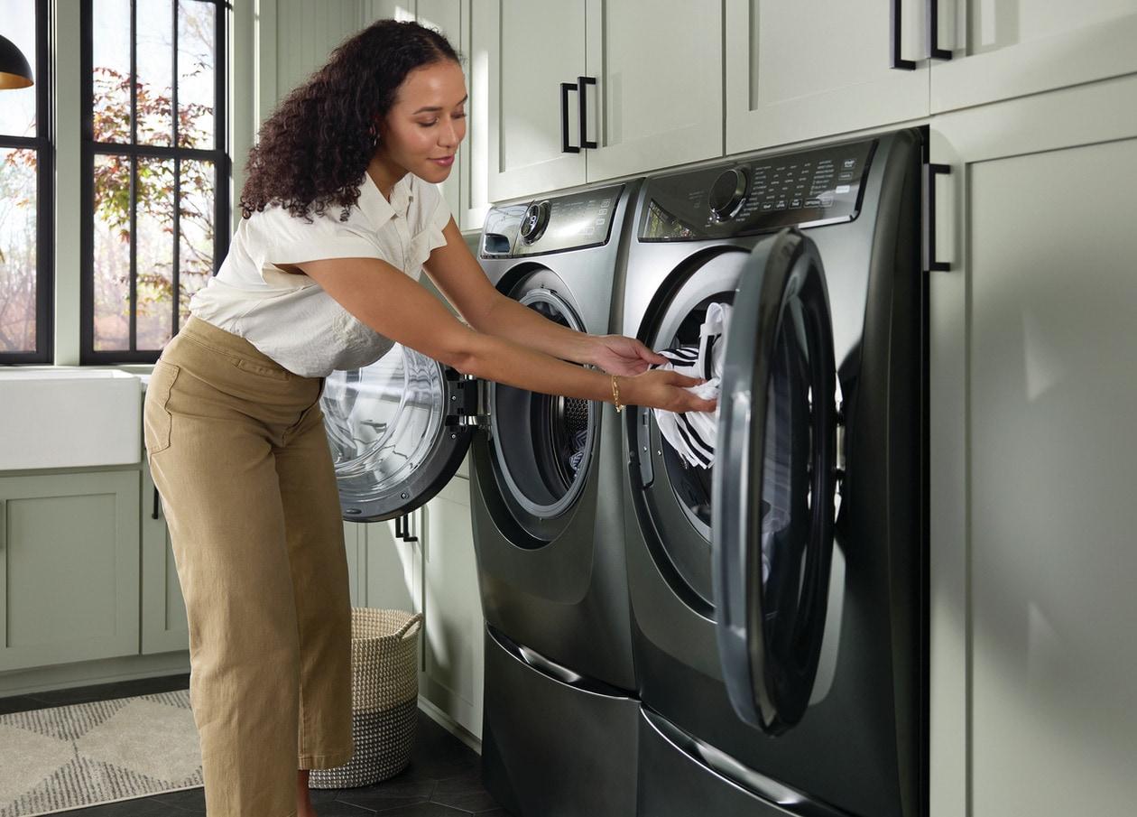 Electrolux ELFW7738AA Electrolux Front Load Perfect Steam&#8482; Washer With Luxcare® Plus Wash And Smartboost® - 4.5 Cu. Ft.