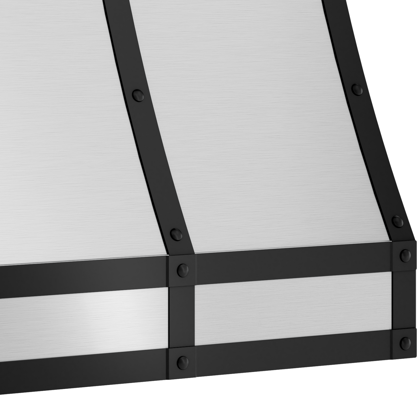 Zephyr BKDC13618AMB Duct Cover Banding Kit, 36In X 18In, Matte Black