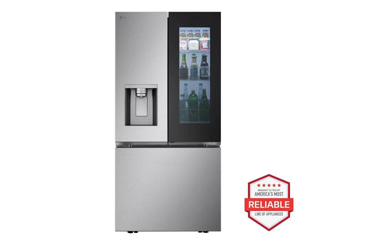 Lg LF25S6560S 25 Cu. Ft. Smart Standard-Depth Max&#8482; French Door Refrigerator With Instaview® Door-In-Door® And Craft Ice&#8482;