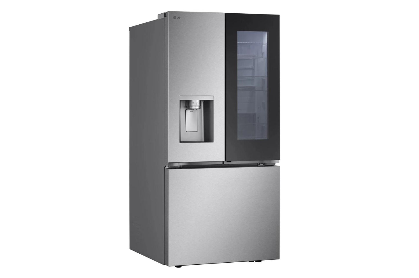 Lg LF25S6560S 25 Cu. Ft. Smart Standard-Depth Max&#8482; French Door Refrigerator With Instaview® Door-In-Door® And Craft Ice&#8482;