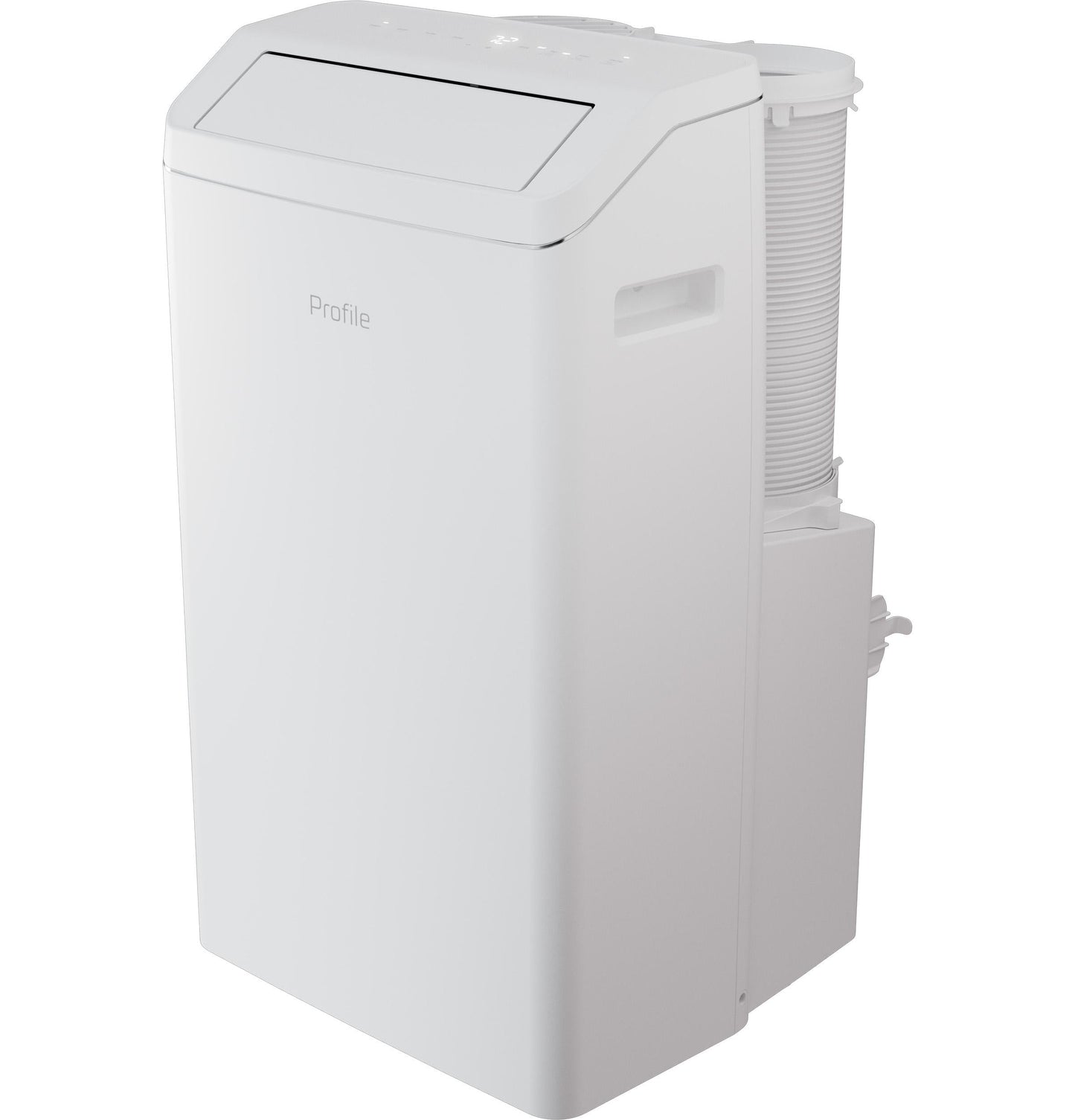 Ge Appliances PPHV10WWF Ge Profile® 10,000 Btu Dual-Hose, Inverter Portable Air Conditioner With Dehumidifier And Remote, White