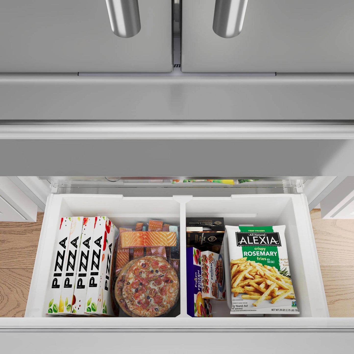 Thermador T36FL810NS Masterpiece® Freestanding French Door Bottom Mount Refrigerator 36'' Masterpiece® Stainless Steel