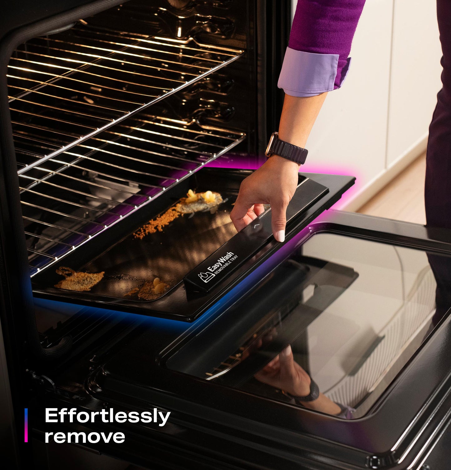 Ge Appliances PHS700AYFS Ge Profile&#8482; Energy Star® 30" Smart Slide-In Induction And Convection Range With No Preheat Air Fry And Easywash&#8482; Oven Tray