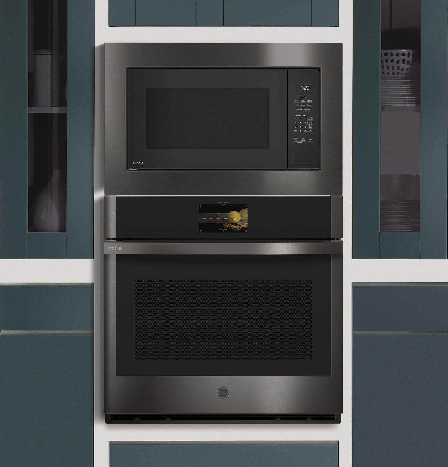 Ge Appliances PCWK22U1WDD Ge Profile&#8482; 2.2 Cu. Ft. Built-In Sensor Microwave Oven