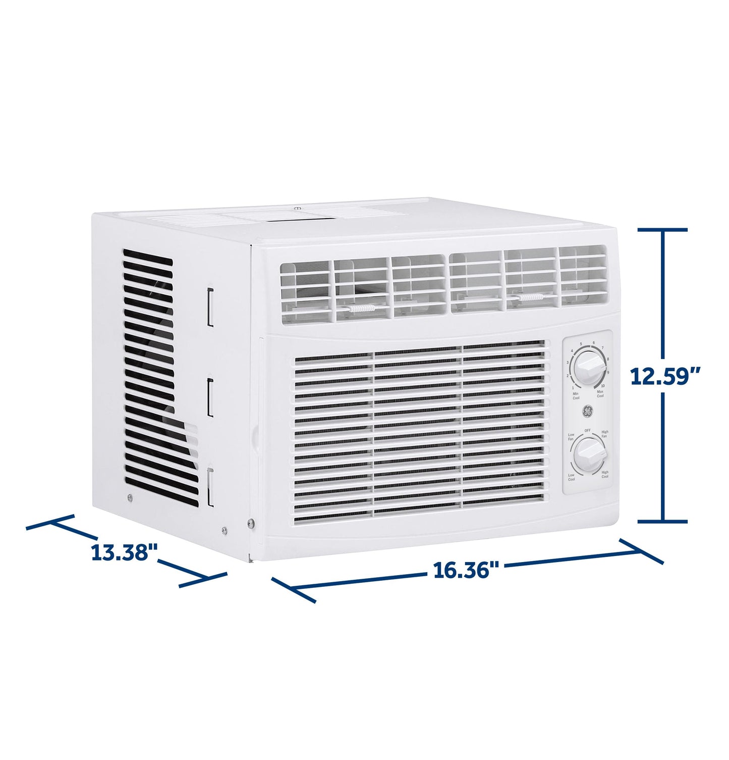 Ge Appliances AWAS05BWF Ge® 5,000 Btu Mechanical Window Air Conditioner For Small Rooms Up To 150 Sq Ft.