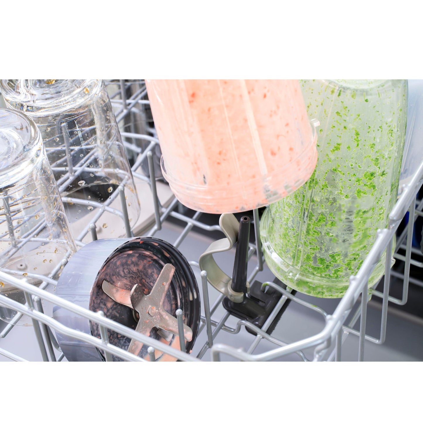 Ge Appliances GDT595HYYFS Ge® Energy Star® Top Control Hybrid Tub Dishwasher With Third Rack, Bottle Jets, Dry Boost & 50 Dba
