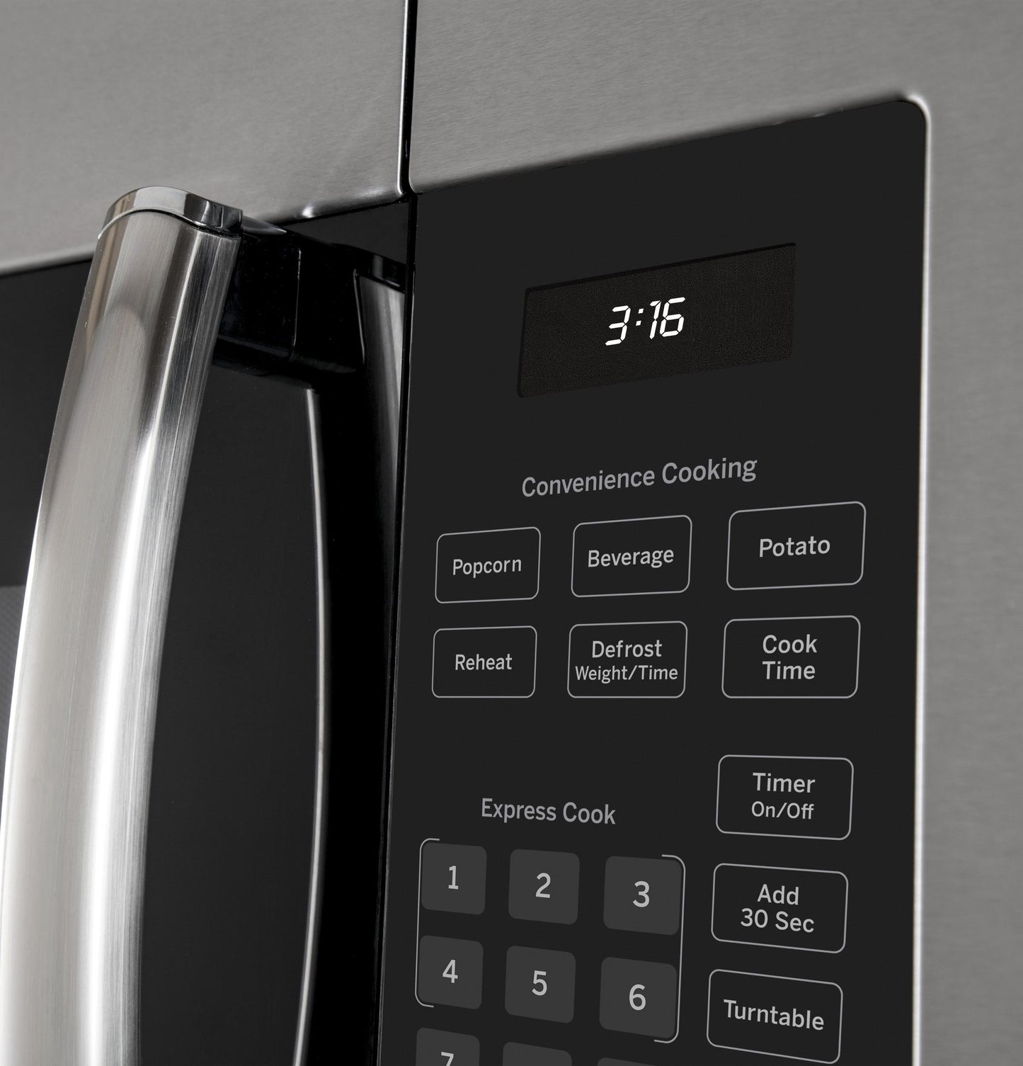 Ge Appliances JVM3160RTSS Ge® 1.6 Cu. Ft. Over-The-Range Microwave Oven