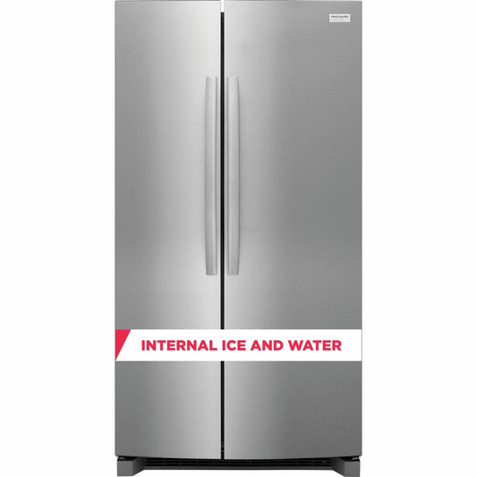 Frigidaire GRSN2620AF Frigidaire Gallery 26 Cu. Ft. 36" Standard Depth Side By Side Refrigerator